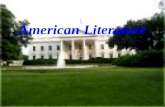 American Literature. The American Modernism (I) (1914 - 1945) Lecture Ten.
