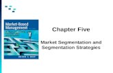 Chapter Five Market Segmentation and Segmentation Strategies.