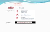 Logo Implication: Slogan: log and its implication,