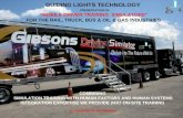 GUIDING LIGHTS TECHNOLOGY PRESENTATION OF “MOBILE DRIVER TRAINING SIMULATORS” FOR THE RAIL, TRUCK, BUS & OIL & GAS INDUSTRIES COMBINING SIMULATION TRAINING.