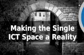 Making the Single ICT Space a Reality. Network Evolution ‒ Current.