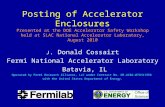 J. Donald Cossairt Fermi National Accelerator Laboratory Batavia, IL Operated by Fermi Research Alliance, LLC under Contract No. DE-AC02-07CH11359 with.