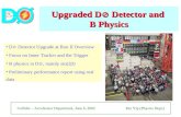 Upgraded D  Detector and B Physics D  Detector Upgrade at Run II Overview Focus on Inner Tracker and the Trigger B physics in D , mainly sin(2  ) Preliminary.