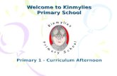 Welcome to Kinmylies Primary School Primary 1 - Curriculum Afternoon.