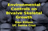 Environmental Controls on Bivalve Skeletal Growth Dan Killam UC Santa Cruz.
