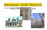 Baroque and Rococo Architecture Undulating Forms.