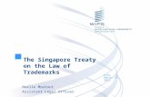The Singapore Treaty on the Law of Trademarks Kiev March 15 2011 Noëlle Moutout Assistant Legal Officer.