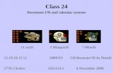 Class 24 Document 17b and calendar systems 11 toctli1 Miaquiztli7 Minalli 5770 2 Kislev2455154.5 6 November 2009 12.19.16.15.122009323 218 Brumaire III.