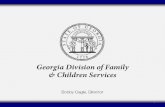 1. DFCS Performance Update Georgia Child Welfare Reform Council September 16, 2015.
