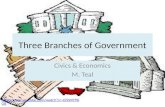 Three Branches of Government Civics & Economics M. Teal  EISWIY9bG8.