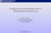 The Dependability Solution Provider TM WW Technology Group © Copyright 2015 All rights reserved. Designing Fault Management in Spaceflight Architectures.