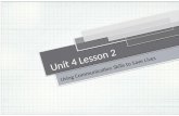 Unit 4 Lesson 2 Using Communication Skills to Save Lives.
