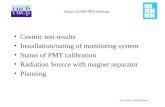 E.Guschin (INR,Moscow) 3 May 2006Calorimeter commissioning meeting Status of PRS/SPD detector Cosmic test results Installation/tuning of monitoring system.