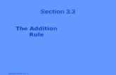 Larson/Farber Ch. 3 Section 3.3 The Addition Rule.