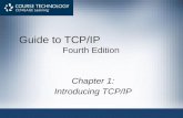Guide to TCP/IP Fourth Edition Chapter 1: Introducing TCP/IP.