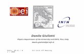 Paris, 20-21 / 02 / 2008ELI kick off Meeting Danilo Giulietti Physics Department of the University and INFN, Pisa, Italy danilo.giulietti@pi.infn.it.