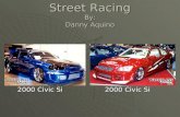 Street Racing By: Danny Aquino 2000 Civic Si 2000 Civic Si 2000 Civic Si 2000 Civic Si.