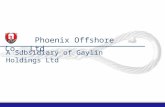 Phoenix Offshore Co., Ltd A Subsidiary of Gaylin Holdings Ltd.