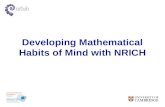 Developing Mathematical Habits of Mind with NRICH.