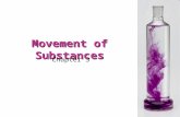 Movement of Substances Chapter 3. Movement of SubstancesDiffusionOsmosisActive Transport Learning Objectives... DIFFUSION define diffusion discuss its.