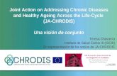 Joint Action on Addressing Chronic Diseases and Healthy Ageing Across the Life-Cycle (JA-CHRODIS) Una visión de conjunto Teresa Chavarría Instituto de.