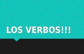 LOS VERBOS!!!. We already know these phrases in Spanish: