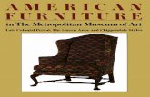 American Furniture in the Metropolitan Museum of Art Late Colonial Period Vol II the Queen Anne