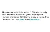Human Computer Interaction Lecture Notes on UNIT 1