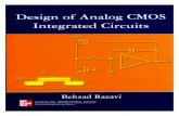 Design of Analog Cmos Integrated Circuits by Razavi
