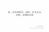 A Study of FIIs in India