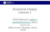 Lecture 1 Economic History UC3M