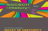 Branches of Social Sciences - History