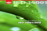 Introduction to Iso 14001-2015