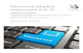 Literatu Enabling Adaptive Assessment in K12-2016