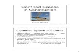 Confined Spaces in Construction Notes Packet