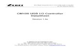 CM109 USB I/O Controller DataSheet