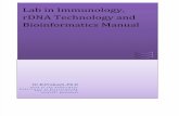 Immunology RDNA Bioinformatics Manual