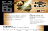 Epic PVP rulebooks (Kickstarter)
