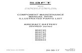 SAFT Battery Maintenance Manual