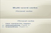 Web Multi-word Verbs L2