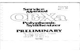 Oberheim OB-XA ServiceManual