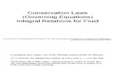 ARlecture 2- Integral Relations for Conservation Laws