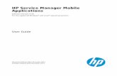 HP Service Manager Mobile Applications Guide