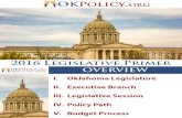 2016 Oklahoma Legislative Primer