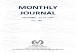 Monthly Journal - Dec, 15 Issue