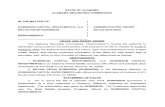 Alabama Securities Commission order