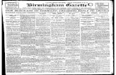 Birmingham Gazette 26th January 1916
