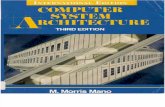 Computer System Architecture  by Morris Mano Third Edition