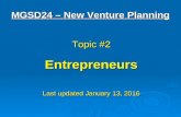02 - Characteristics of Entrepreneurs - Jan 13 2016