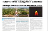 ISRO's fifth navigation satellite brings India closer to own GPS